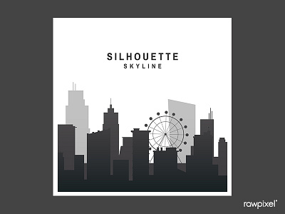 SILHOUETTE design graphic illustration silhouette vector