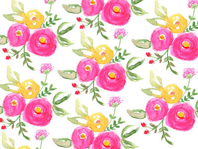 Boho Floral Pattern