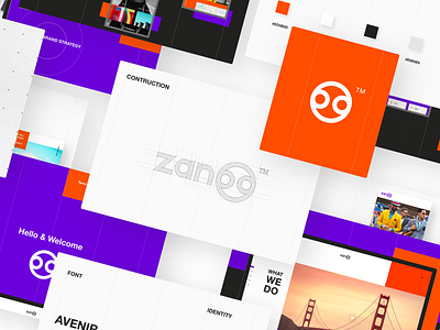 UX/UI & Branding for Zanoo Marketing Agency by Taron Badalian