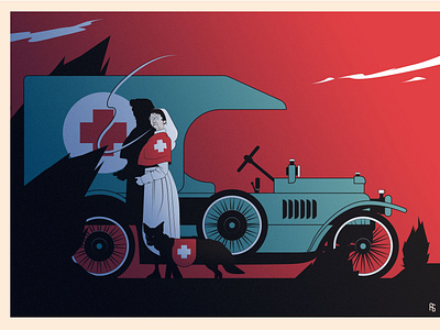 Old world war one - Old Nurse - CDC April 2020