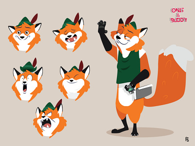 BUDDY - Digital fox adventurer