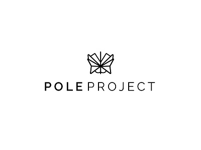 Pole Project butterfly logo pole