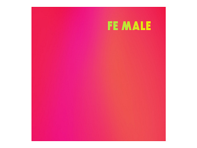Fe Male colors human lgbtqi