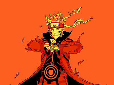 Uzumaki Naruto Illustration - Procreate design ill illustration procreate vector