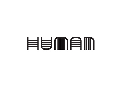 Human letterforms type