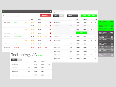 Desktop app UI