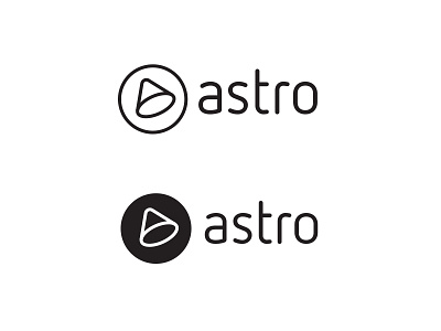 A is for Astro 2 a logo space