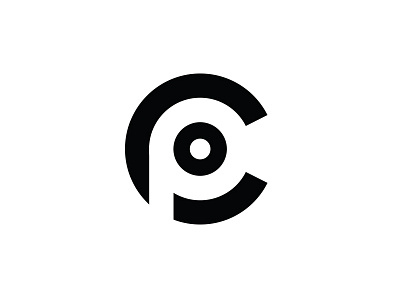 pc c logo mark minimal p wip