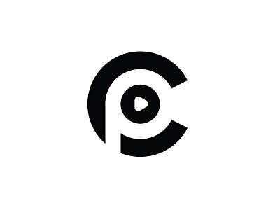 pc logo v2 c channel logo mark minimal p play wip