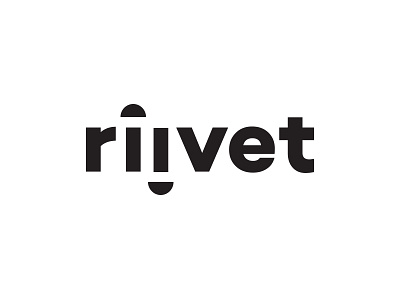 Riivet logo WIP branding identity logo typography wip