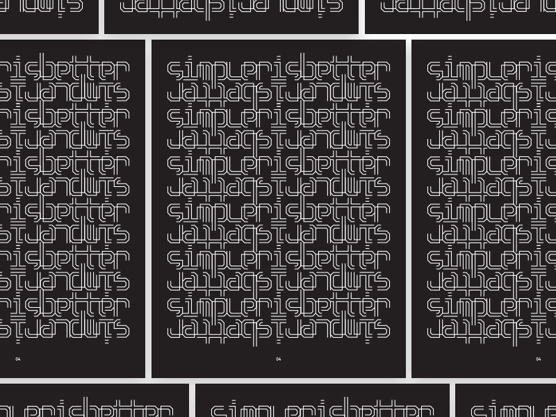 simpler is better letterforms typedesign customtype typography type