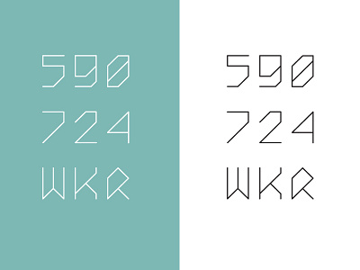 Monospace type design in progress letters monospace type type design typography wip