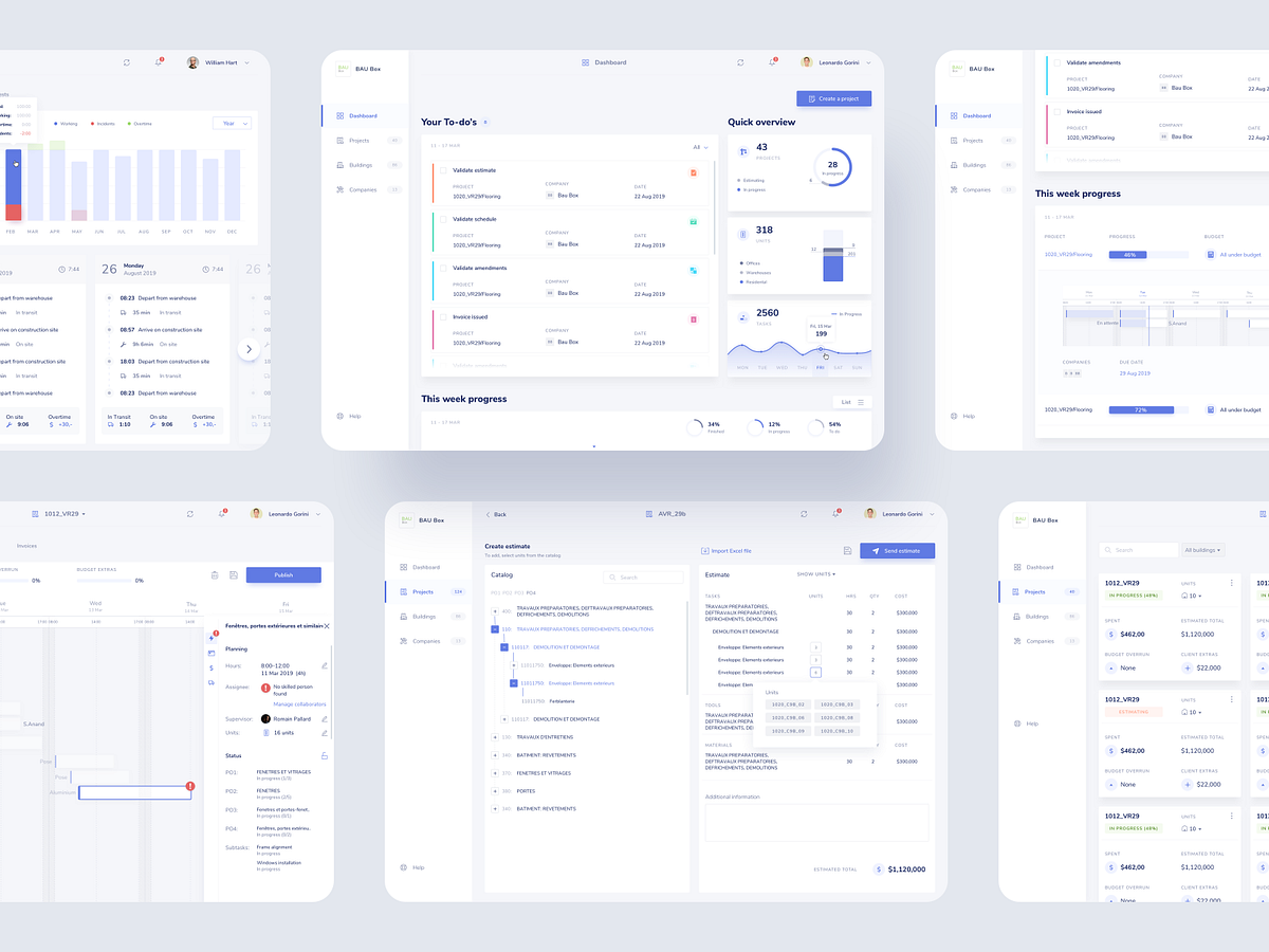 Concreet - Webapp by Gabriela Bryndal for Netguru on Dribbble