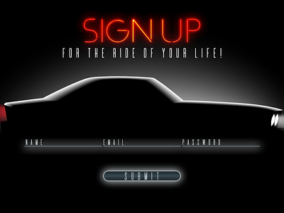 Sign Up Page daily ui illustration ui ux