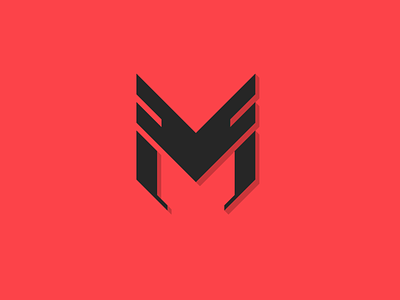 MAVEN Logo design flat icon illustration letter m logo vector