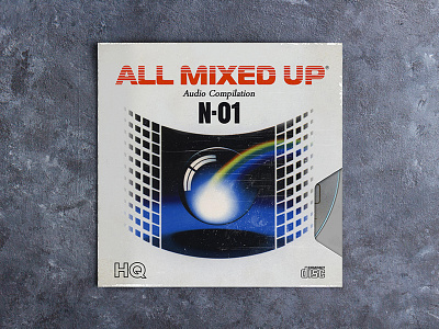 All Mixed Up N01 album artwork cd cover music playlist vhs vintage