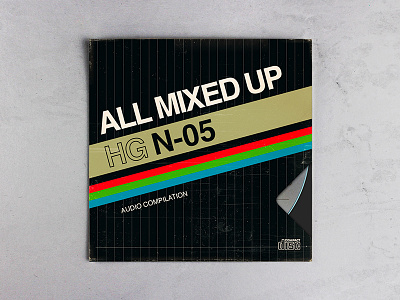 All Mixed Up N05 album all mixed up artwork cd cover music playlist vhs vintage