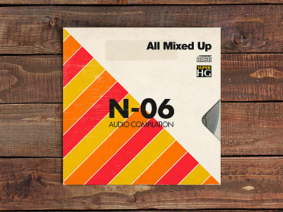 All Mixed Up N06 album all mixed up artwork cd cover music playlist vhs vintage