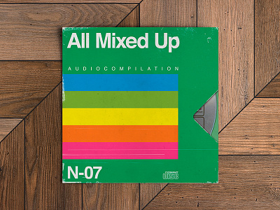 All Mixed Up N07 album all mixed up artwork cd cover music playlist vhs vintage