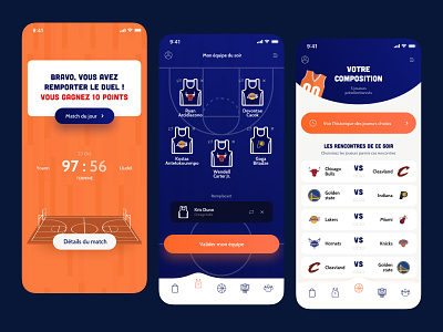 More than a game app design basketball graphic design mobile sport ux web webdesign
