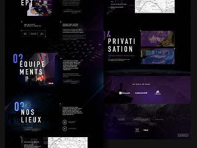 Esport Box Web design design esport logo ui webdesign