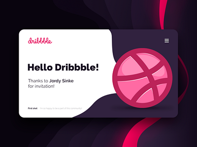 Hello Dribbble!