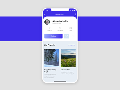 Daily UI Challenge Day #6