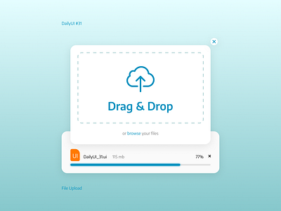 Daily UI Challenge Day #31