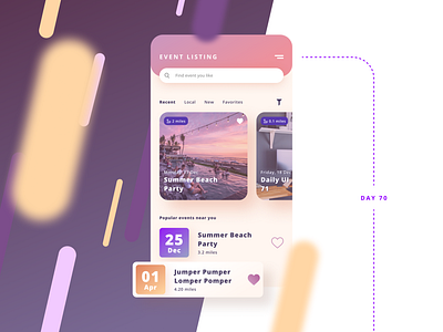 Daily UI Challenge Day #70