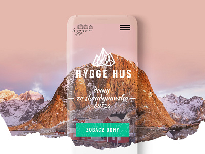 HyggeHus house hygge icons mountains polygonal scandinavian shop ui ux webdesign website wiwi
