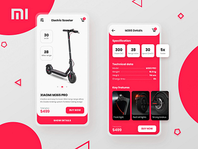 Xiaomi Mi App Concept (Free Adobe XD) design designer download interface marketing site mobile mobile app mobile app design mobile design responsive ui uidesign ux uxdesign uxui web web design website website concept xiaomi