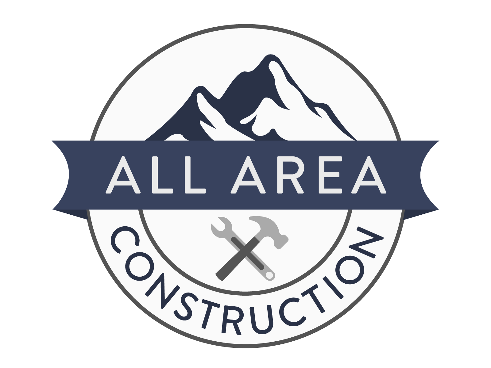 All Area Construction Logo by Kalie Sands on Dribbble