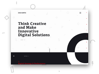 One North Interactive website redesign art direction branding design digital ui ux web design website