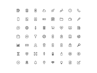 User Interface Icons design icon icon design icon set icongraphy ui user interface designer user interface icon