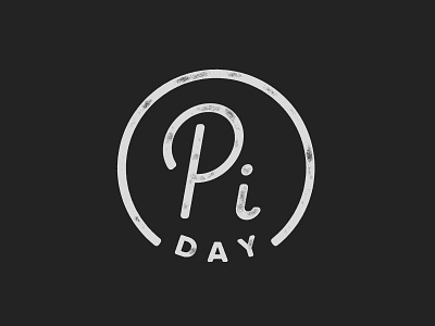 Pi Day adobe day design graphic illustration illustrator logo pi typography