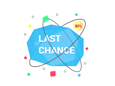 Last chance sale concept