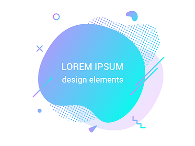 Modern liquid abstract template by Konstantin Mironov on Dribbble