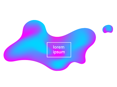 Modern fluid liguid neon colors gradient abstract background