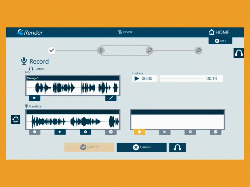 Small Chunk Audio Editing Tool - inserting audio audio design graphic design simple software ui ui design user experience design user interface design ux ux design