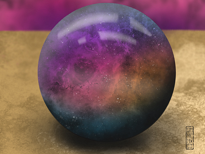 Nebulous Orb Illustration