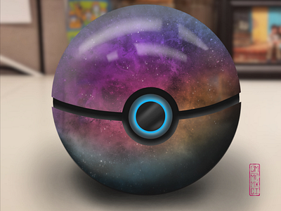 Nebulous Poke'ball