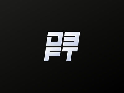 D3FT Ident identity logo logotype type