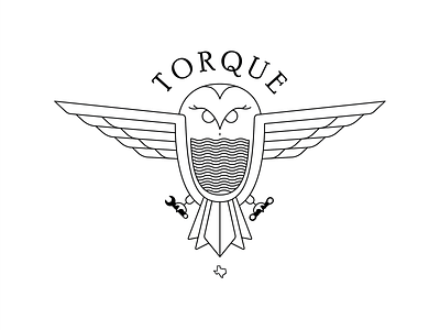 Torque bird branding houston illustration logo rice texas torque