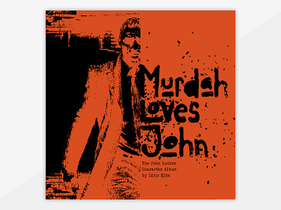 Murdah Loves John design illustration typography art