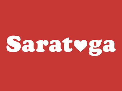 Saratoga Springs - graphic design