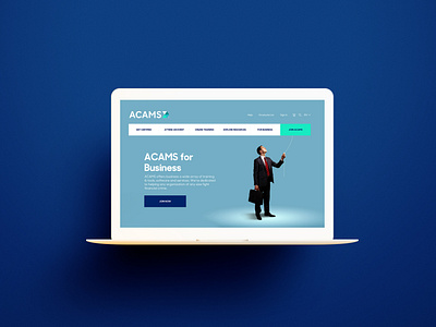 Acams Landing Page