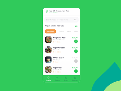 VeganGo | App Concept app app design ui ux