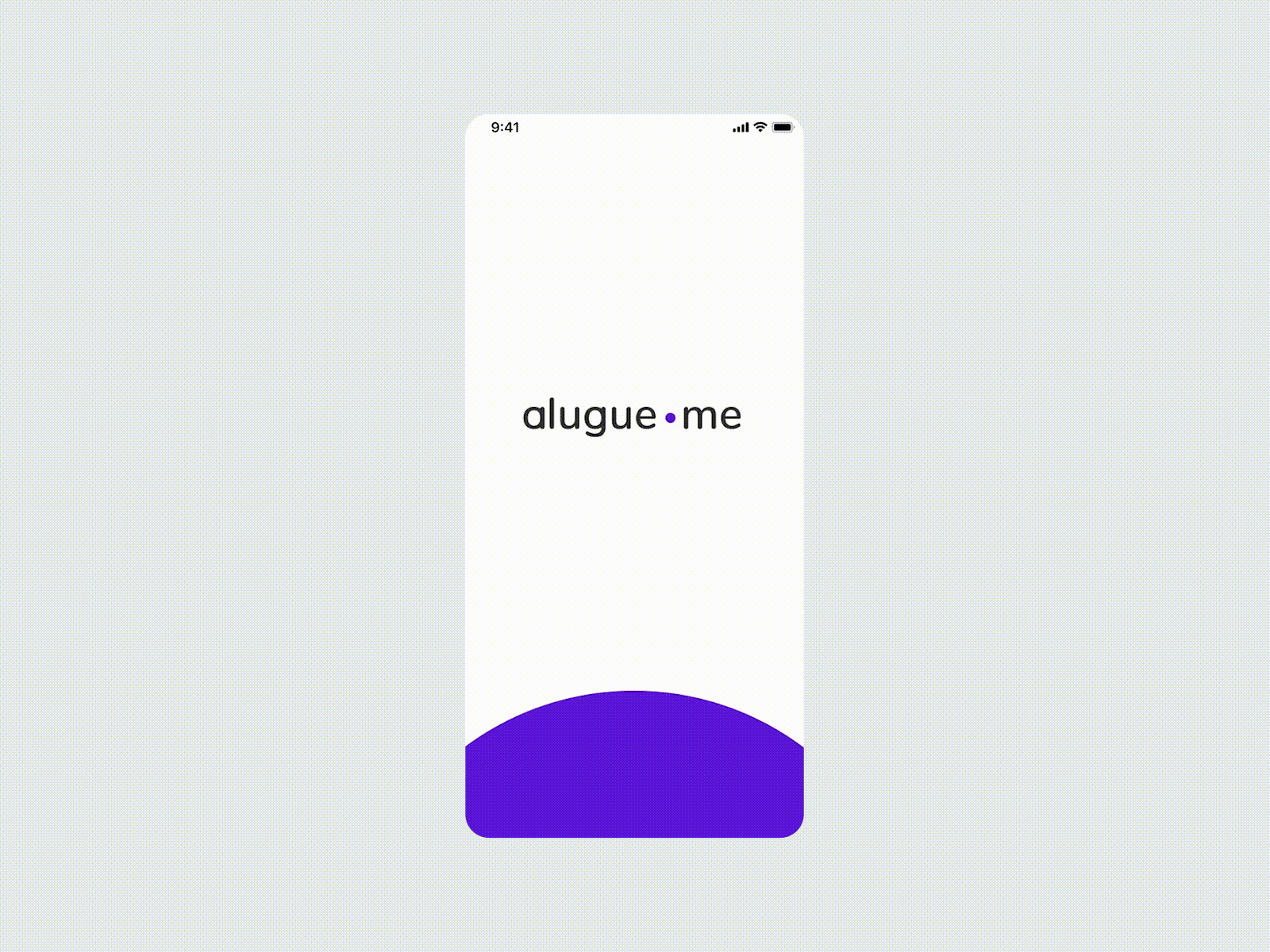 Alugue-me | App app app design logo ui ux