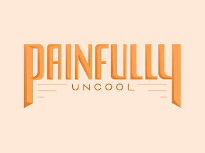 Painfully Uncool letter lyric painfully uncool shade switchfoot type vintage