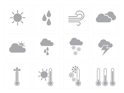 Icon Weather Sets
